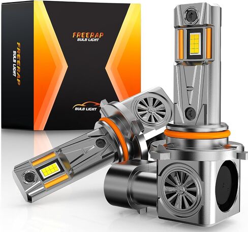 مصابيح H1 مطورة، مصابيح ضباب سطوع 26000LM 6500K مع مروحة تبريد، تصميم 1:1، IP68، التوصيل والتشغيل، حزمة من 2 (H1) in Saudi Arabia
