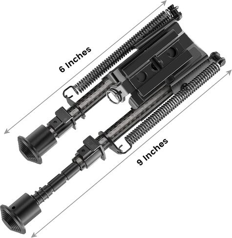 CVLIFE Bipod, Carbon Fiber Bipod for Rifle with Picatinny Adapter 6-9 Inches Bipod in Saudi Arabia