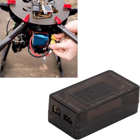 Lithium Battery Tester, 1S Lithium Battery Tester 1S Battery Tester Indicator Checker for JST MCPX MCX Plug Connector Lipo Battery Checker Battery Voltage in Saudi Arabia