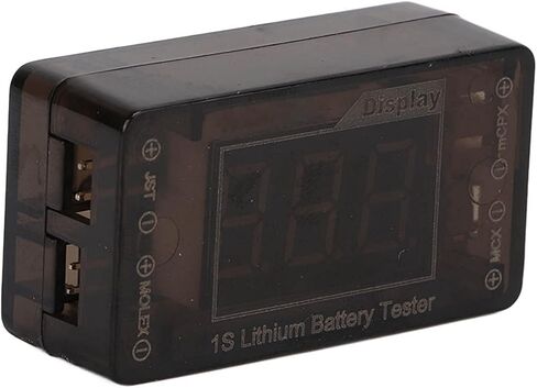 Lithium Battery Tester, 1S Lithium Battery Tester 1S Battery Tester Indicator Checker for JST MCPX MCX Plug Connector Lipo Battery Checker Battery Voltage in Saudi Arabia