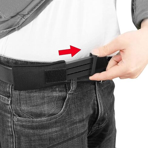 Horizontal Magazine Concealed Carrier,2 Pack Extra Single Pistol Magazine Carrier Pouch with Safety Hook and Loop in Saudi Arabia