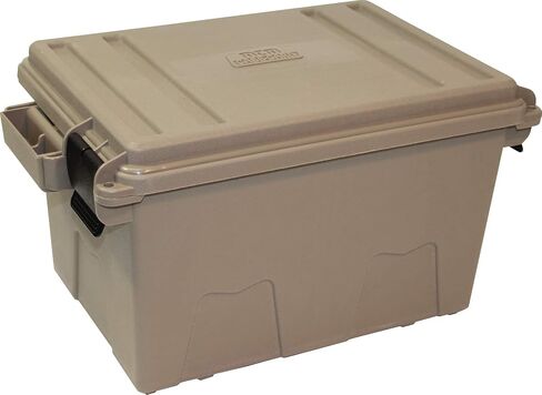 MTM TMC308 Tactical Magazine Can, 308 7.62x51 Magazine Storage, Stackable, Water Resistant, Double Padlocked Tabbed, USA Made, Dark Earth in Saudi Arabia