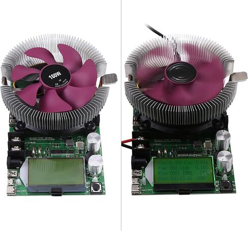 Battery Capacity Tester, USB Battery Load Tester Module, 185W 20A Adjustable Electronic Load in Saudi Arabia