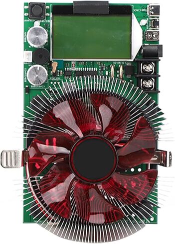 Battery Capacity Tester, USB Battery Load Tester Module, 185W 20A Adjustable Electronic Load in Saudi Arabia
