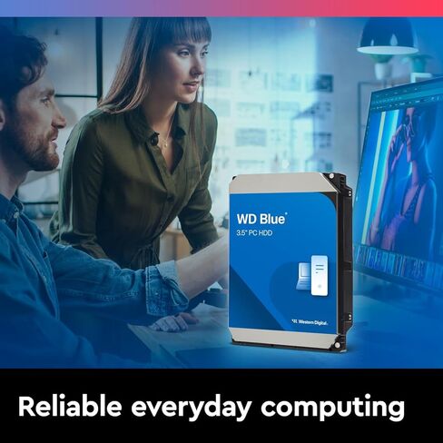 Western Digital 2TB WD Blue PC Internal Hard Drive HDD - 5400 RPM, SATA 6 Gb/s, 64 MB Cache, 3.5" - WD20EARZ (Renewed) in Saudi Arabia