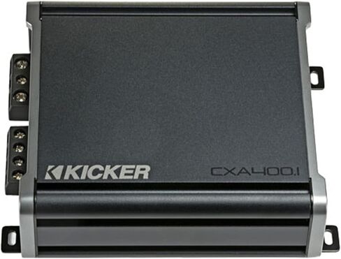 Kicker 52CVTDF102 CVTDF 10" Sub Down Firing Enclosure w/ 400 Watt Amp Bundle (Includes Bass Knob) in Saudi Arabia