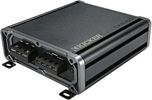 Kicker 52CVTDF102 CVTDF 10" Sub Down Firing Enclosure w/ 400 Watt Amp Bundle (Includes Bass Knob) in Saudi Arabia