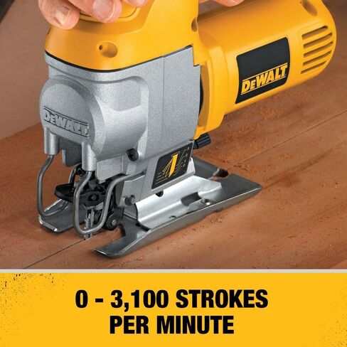 DEWALT Jig Saw, Top Handle, 5.5-Amp, Corded (DW317K) in Saudi Arabia