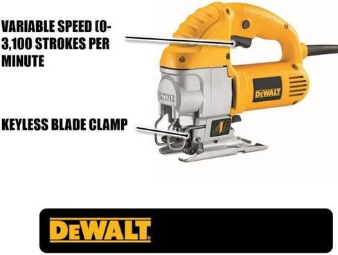DEWALT Jig Saw, Top Handle, 5.5-Amp, Corded (DW317K) in Saudi Arabia