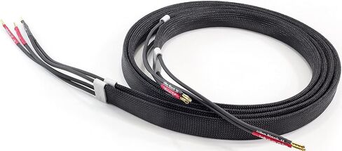 Ultra Black II Speaker Cables with Banana Ends (2.5 Meter) in Saudi Arabia