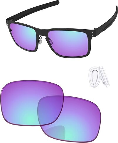 العدسات البديلة وقطع الأنف لـ Oakley Holbrook Metal OO4123 55mm Sunglass in Saudi Arabia