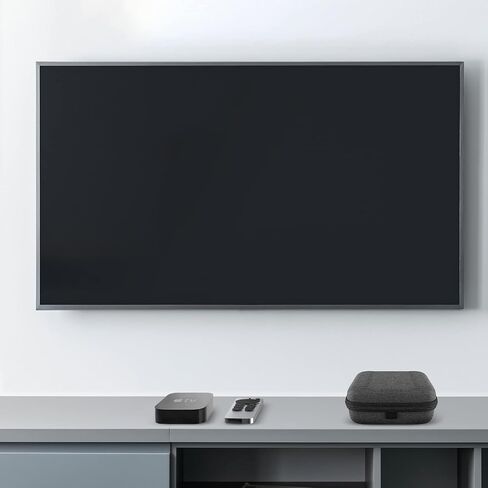 حافظة Geekria Shield متوافقة مع حافظة Apple TV 4K لعام 2021 (32 جيجابايت / 64 جيجابايت)، وحقيبة حمل بديلة ذات هيكل صلب مع مساحة لأجهزة التحكم عن بعد والملحقات (رمادي) in Saudi Arabia