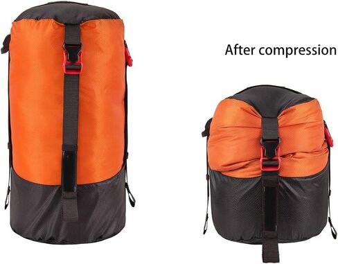 Light Weight Compression Stuff Sacks Space Saving Compression Bags Waterproofs Camping Sleep Bag Easy to Use Outdoor Sleep Bag Stuff Sacks in Saudi Arabia