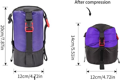 Light Weight Compression Stuff Sacks Space Saving Compression Bags Waterproofs Camping Sleep Bag Easy to Use Outdoor Sleep Bag Stuff Sacks in Saudi Arabia