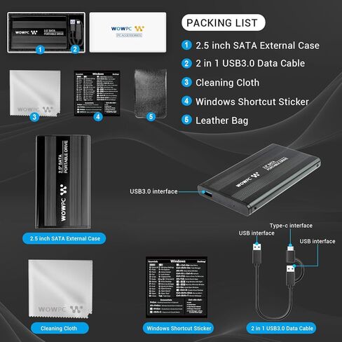 Dell 15.6" FHD Touchscreen Laptop Computer | AMD Ryzen 5 7530U CPU | 16GB RAM | 1TB Storage (512GB PCIe SSD + 512GB External) | WOWPC Bundle | Long Battery Life | Windows 11 with Microsoft Office in Kuwait