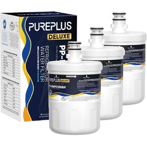 PUREPLUS 5231JA2002A Replacement for LG LT500P, ADQ72910901, GEN11042FR-08, Kenmore 9890, 469890, HDX FML-1, ADQ72910907, LSC27925ST, LFX25974ST, LFX25973D, LFX25973ST Refrigerator Water Filter, 3Pack in Kuwait