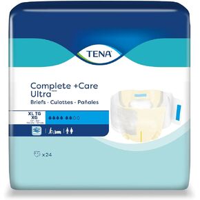 TENA Complete +Care Ultra™ Incontinence Brief, Moderate Absorbency, Large, 24 Count in Saudi Arabia