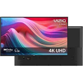 VIZIO 75-Inch V-Series, Class 4K UHD Smart TV, Dolby Vision HDR, V-Gaming Engine, AMD FreeSync, AirPlay and Chromecast Built-in + Free Wall Mount (No Stands), V755-J04 (Renewed) in Kuwait