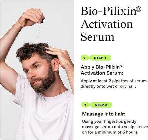 سيروم الاسكندنافية Biolabs Bio-Pilixin® للرجال | يساعد على تقليل تساقط الشعر بسبب التقصف، ويساعد على تنشيط نمو الشعر، وتكنولوجيا الخلايا الجذعية، واستخدام يومي خالٍ من الأدوية، وتم اختباره سريريًا، 100 مل/ 3.4 أونصة in Saudi Arabia