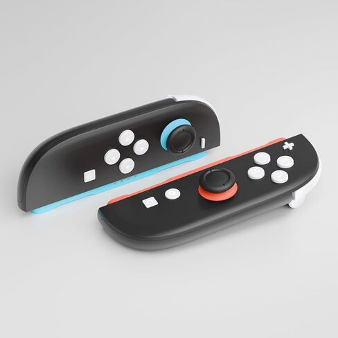 eXtremeRate DIY Replacement Full Set Buttons for Joycon 2, Custom ABXY Direction Keys Dpad + - C Home Capture Release L R ZR ZL Trigger Buttons for Nintendo Switch 2 Controller - White in Saudi Arabia