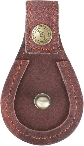 TOURBON Hunting Shooting Brown Leather Toe Protector Pad Gun Barrel Rest in Saudi Arabia