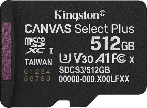Kingston 128GB Canvas Select Plus microSD Card | Up to 150MB/s | Class 10, UHS-I, U1, V10, A1 | SDCS3/128GB in Saudi Arabia