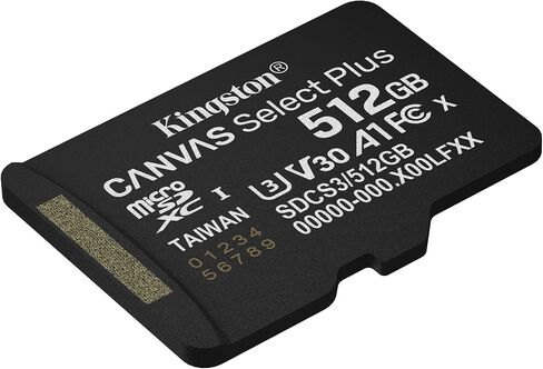 Kingston 128GB Canvas Select Plus microSD Card | Up to 150MB/s | Class 10, UHS-I, U1, V10, A1 | SDCS3/128GB in Saudi Arabia