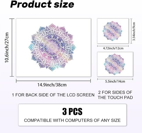 ملصق لاصق للكمبيوتر المحمول من الفينيل PVC ملصق حماية لجهاز الكمبيوتر المحمول مقاوم للماء ومقاوم للخدش لجهاز الكمبيوتر المحمول 12.1 13 13.3 13.6 14 15 15.3 16 بوصة نمط كتاب عتيق in Kuwait