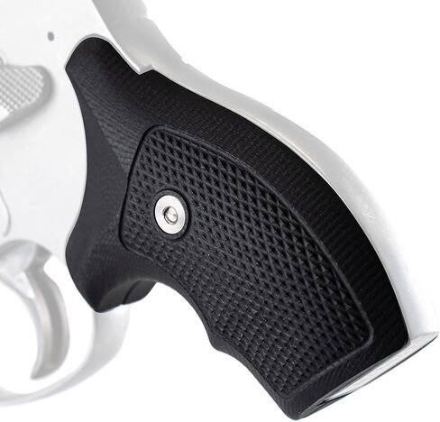VZ Grips Smith & Wesson J-Frame قبضة المسدس الماسي التكتيكي، تكتيكية، راحة فائقة، تحكم فائق، صنع في الولايات المتحدة الأمريكية، لوحتان in Kuwait