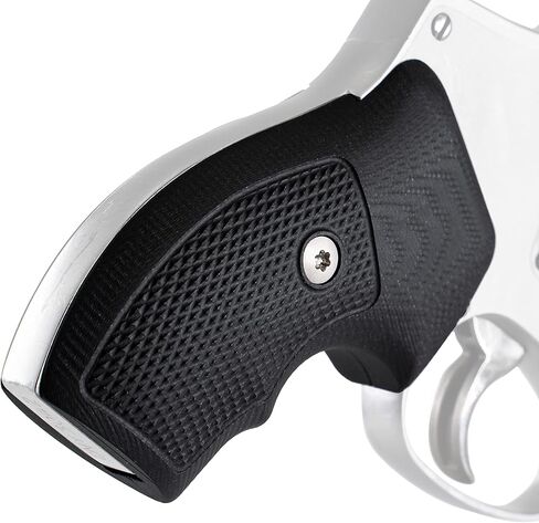 VZ Grips Smith & Wesson J-Frame قبضة المسدس الماسي التكتيكي، تكتيكية، راحة فائقة، تحكم فائق، صنع في الولايات المتحدة الأمريكية، لوحتان in Kuwait