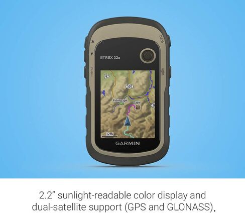 Garmin eTrex 32x Handheld GPS Navigator Bundle with Backpack Tether Accessory in Saudi Arabia