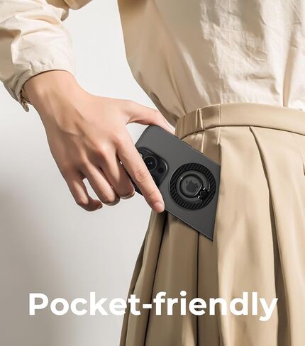 【جميع المعادن، لامعة للغاية】 حامل حلقة هاتف مغناطيسي لـ Magsafe، حامل حامل بحلقة إصبع مغناطيسية، متوافق مع ملحقات Mag Safe للنساء iPhone 16 e,15,14,13,17 Pro/Max/Plus in Kuwait