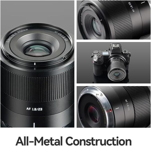 TTARTISAN AF 23mm F1.8 for Z-Mount, 23mm f/1.8 APS-C Prime Auto Focus Lens Z5 Z6 Z7 Z6II Z6III Z7II ZFC Z30 Z50 Z50II Z9 Z8 ZF (Z Mount) in Saudi Arabia