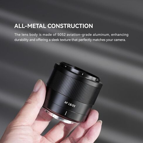 TTARTISAN AF 23mm F1.8 for Z-Mount, 23mm f/1.8 APS-C Prime Auto Focus Lens Z5 Z6 Z7 Z6II Z6III Z7II ZFC Z30 Z50 Z50II Z9 Z8 ZF (Z Mount) in Saudi Arabia