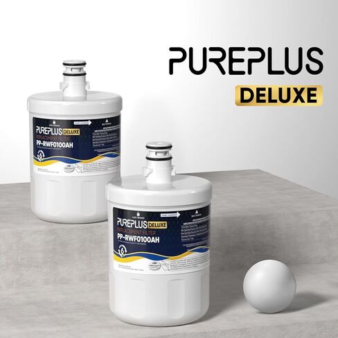 PUREPLUS 5231JA2002A Replacement for LG LT500P, ADQ72910901, GEN11042FR-08, Kenmore 9890, 469890, HDX FML-1, ADQ72910907, LSC27925ST, LFX25974ST, LFX25973D, LFX25973ST Refrigerator Water Filter, 3Pack in Kuwait