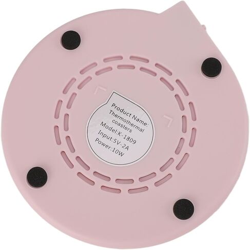 ZJchao USB Cup Warming Coaster, Automatic Power Off Coffee Warmer for Heating Beverages, Milk, Tea, Hot Chocolate, Designed with Safety in Mind for Office Workers and Students in Saudi Arabia