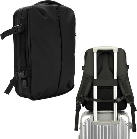Vacuum Seal Backpack Travel with Pump, 22L to 55L Expandable Air Compression System, Water Proofing Carry On Luggage for Business Trip, Travel, Camping in Saudi Arabia