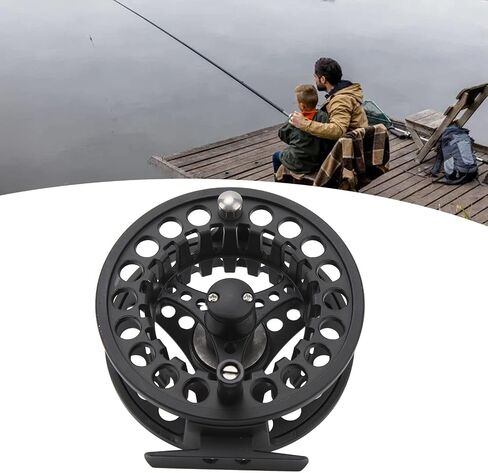 Fly Fishing Reel Large Arbor Lightweight Metal Smooth Casting Left Right Hand Retrieve Conversion 3 Bearings for Streams Rivers Lakes in Saudi Arabia