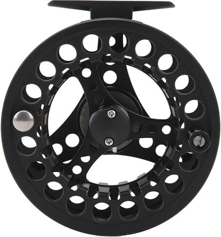 Fly Fishing Reel Large Arbor Lightweight Metal Smooth Casting Left Right Hand Retrieve Conversion 3 Bearings for Streams Rivers Lakes in Saudi Arabia