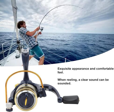 Fly Fishing Reel Metal 8BB Lure Spinning Reel Fly Fishing Accessory for Replacement HA2000 in Saudi Arabia