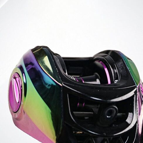 Fishing Baitcasting Reel Featuring 7 21 Speed Ratio, 12 Position Magnetic Brake, and Lightweight Metal Design for Enhanced Casting Performance in Saudi Arabia