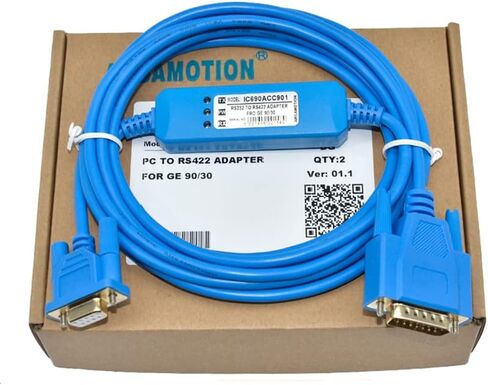 IC690ACC901 for PLC Programming Cable GE GE90-70 EG90-30 Series Data Download Cable Gold Plated (Blue 3m) in Saudi Arabia