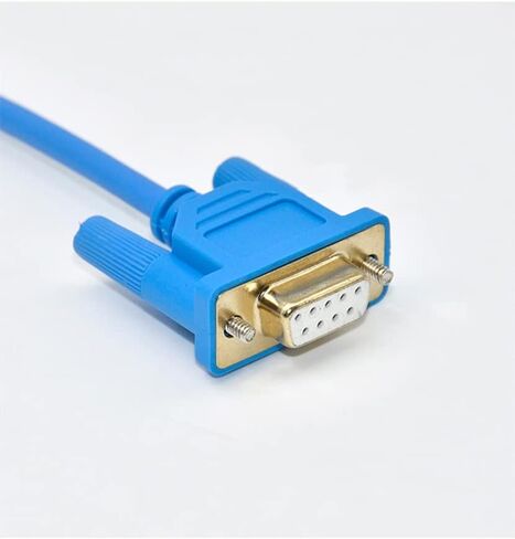 IC690ACC901 for PLC Programming Cable GE GE90-70 EG90-30 Series Data Download Cable Gold Plated (Blue 3m) in Saudi Arabia