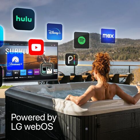 SONAGI Helios 65" Outdoor TV - Anti-Glare, IP65 Water, Dust Resistant Television with 1000-Nit Brightness for Direct Sun All Weather Viewing - Weatherproof 4K UHD Smart TV for Patio and Outside in Saudi Arabia