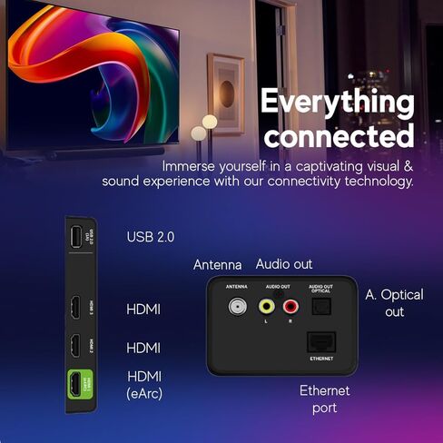VIZIO 75-Inch V-Series, Class 4K UHD Smart TV, Dolby Vision HDR, V-Gaming Engine, AMD FreeSync, AirPlay and Chromecast Built-in + Free Wall Mount (No Stands), V755-J04 (Renewed) in Kuwait