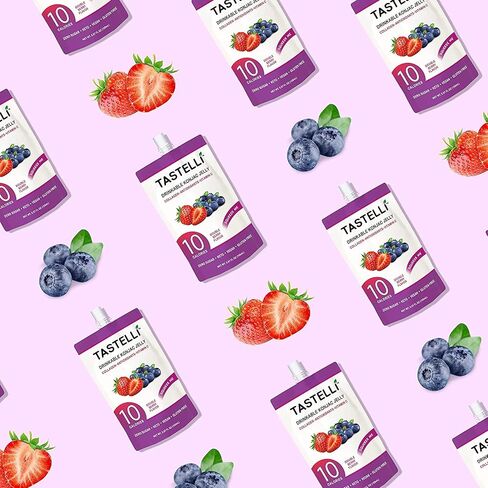 Konjac Jelly Infused with Collagen Drink + Vitamin C + Antioxidants / 10 Calories, Vegan, Zero Sugar/Healthy Drinkable Dessert Pouch / (Lychee) - 150mL x 10 Pouches in Saudi Arabia