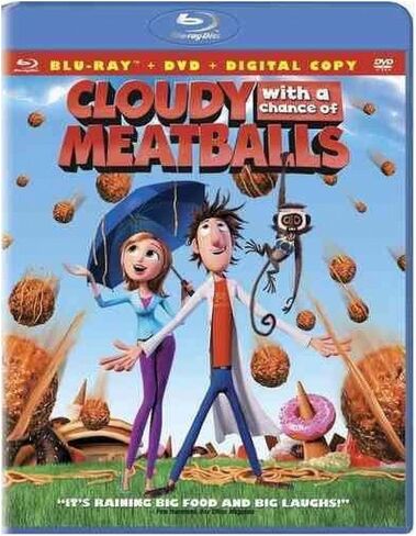 CLOUDY WITH A CHANCE(BD+DVD)OF in Saudi Arabia