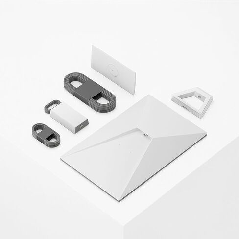 STARLINK GEN 3 طبق مجاني + كابل بطول 150 قدم متضمن - هوائي الجيل الثالث مع جهاز توجيه Wi-Fi - إنترنت عالي السرعة من Star Links للمركبات الترفيهية والتخييم والسفر والعمل عن بعد والاستخدام خارج الشبكة ومجموعة الإنترنت in Saudi Arabia