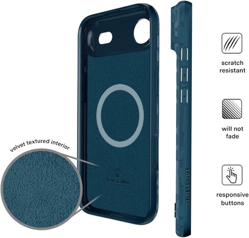 VELVET CAVIAR Case for iPhone 17 Pro Max | Compatible with MagSafe | 10ft Drop Tested | Cute Girly Protective Designer Cases for Women | Enchanted Floral Wildflowers in Saudi Arabia