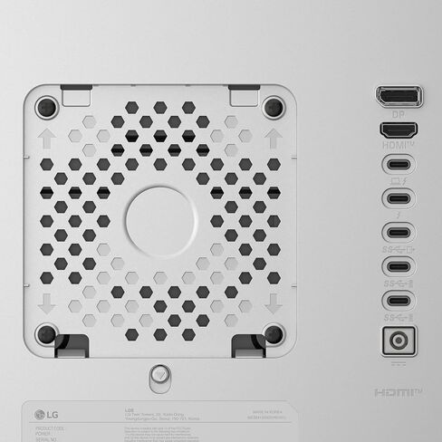 LG 40U990A-W شاشة منحنية مقاس 40 بوصة Ultrafine 5K2K WUHD (5120 x 2160) Nano IPS منحنية، Thunderbolt 5، DisplayHDR 600، طاقة مدمجة، مكبر صوت، 120 هرتز، HDMI 2.1، DP 2.1، USB C، حامل قابل للإمالة/الارتفاع/الدوران، أبيض in Saudi Arabia
